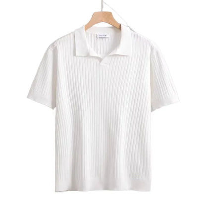 オールドマネー ニットポロ メンズ 半袖 PORTOFINO | HERITAGE&Co.