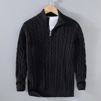 オールドマネー ハーフジップニット メンズ 長袖 CORTINA | HERITAGE&Co.